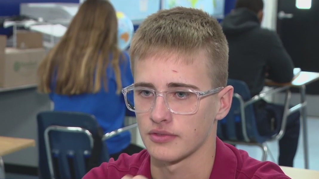 15-year-old saves woman from violent carjacker